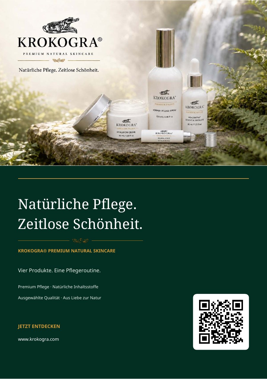 Titelseite des KROKOGRA Produktflyers